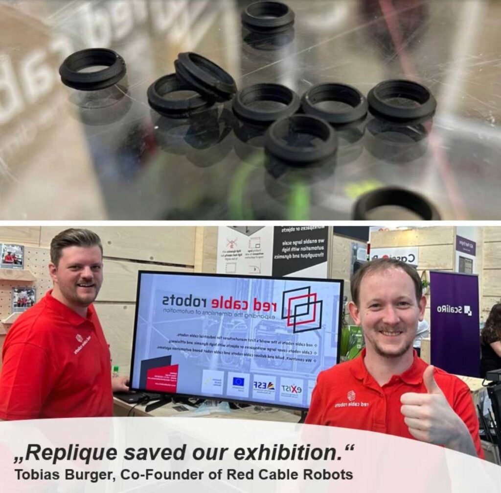 3D printing robotics spare sparts